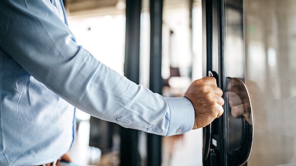 California business office building reopening as workers return to work