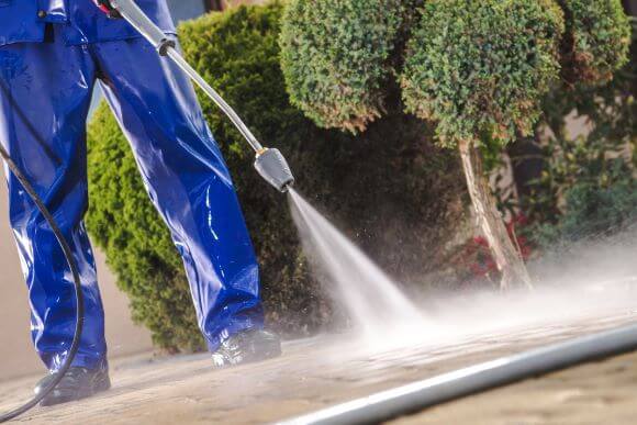 High-Pressure Steam Cleaning