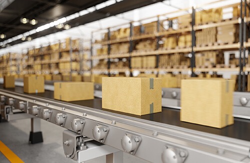 california big box store converted to last mile distribution center